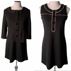 Merona Sleeveless Shift Dress s M w/Jacket size L